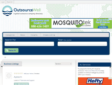 Tablet Screenshot of outsourcewell.com
